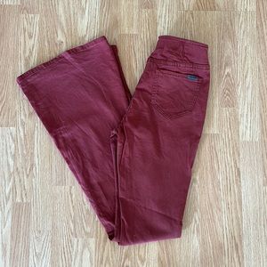 Rock&Roll Cowgirl Ladies Burnt Orange Bell Jeans